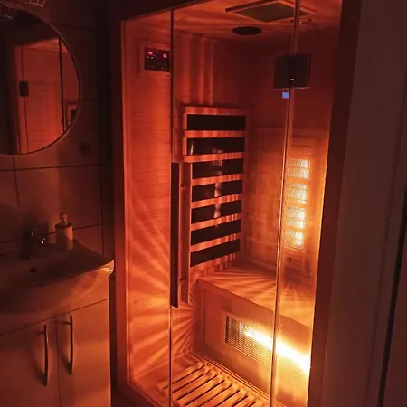 アパート Sloneczny Apartament Z Sauna